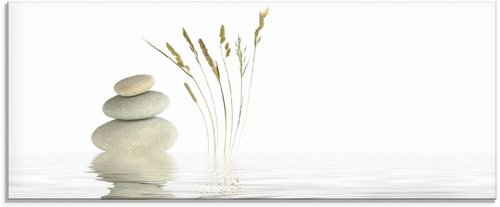 Artland Glasbild »Zen Friede«