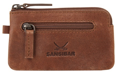 Sansibar, Sansibar Schlüsseltasche »SANSIBAR SYLT«, Sansibar Schlüsseltasche, echt Leder