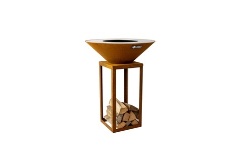 undefined, Feuerstelle Fyro 80 rost Grill- und, Feu du Jardin Feuerstelle FYRO 80 rost