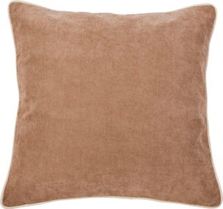 done.® Kissenhülle »Joy«, (1 St.), Weiche Kissenhülle mit einfassendem Keder in hellem beige, verfügbar in 3 Grössen