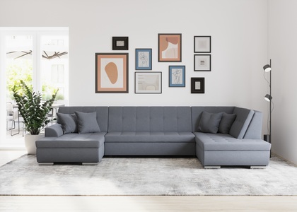 DOMO collection Wohnlandschaft »Treviso«, wahlweise mit Bettfunktion