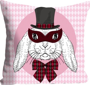 queence Dekokissen »Bunny Holmes«, (1 St.), mit einem Detektiv Hasen