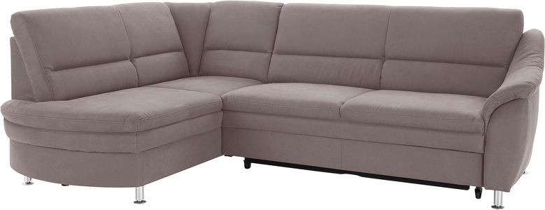 SIT&MORE, sit&more Ecksofa, sit&more Ecksofa »Cardoso L-Form«, mit Federkern, wahlweise mit Bettfunktion und Schubkasten