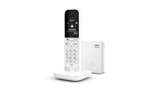 Gigaset, Gigaset Schnurlostelefon, Gigaset CL390 A Tundra White Funk-Telefon ? Festnetz Telefon