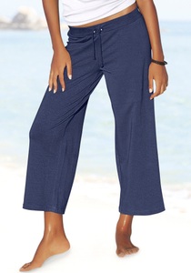 BEACHTIME, Beachtime 7/8-Strandhose, Beachtime 7/8-Strandhose, aus weichem Jersey, Wide-Leg, Jogginghose, Relaxhose