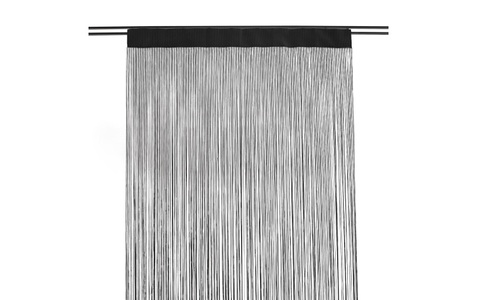 undefined, Vorhang »Casa Leon Fadenvorhang, Schwarz«, (1 St.), 