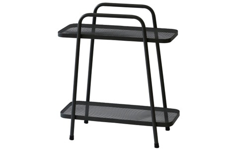 Vegtrug, VegTrug Pflanzenständer mit 2 Tablaren 60 x 66 cm, VegTrug Blumenständer »Blumengestell mit 2 Tablaren«