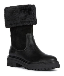 GEOX, Geox Winterstiefel »D Iridea«, mit trendy Fellimitat-Kragen, Geox D IRIDEA-38 38