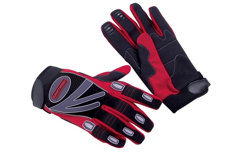 Kraftwerk, Kraftwerk Mechanikerhandschuh XXL, Kraftwerk Gartenhandschuhe »XXL«, (2 St.), Verstärkt an Handflächen, Knöcheln und Fingerkuppen
