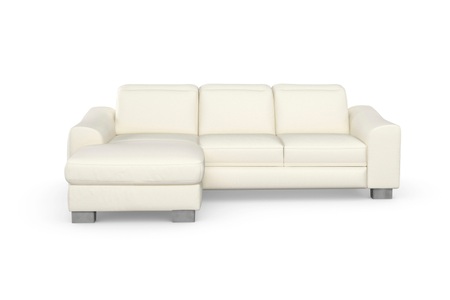 SIT&MORE, sit&more Ecksofa »Durness«, mit Federkern und hochwertigen Edelstahlfüssen, wahlweise mit Kopfteilverstellung, Bettfunktion und Bettkasten oder mit Bettfunktion und Bettkasten, sit&more Ecksofa »Dundee L-Form«, mit Federkern und Edelstahlfüssen, wahlweise mit Kopfteilverstellung