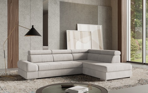 sit&more Ecksofa »Broadway L-Form«, mit verstellbaren Kopfteilen, wahlweise mit Bettfunktion