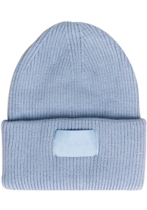 HIGHLIGHT COMPANY, Highlight Company Strickmütze, Feiner Rippenstrick mit breitem Umschlag, Highlight Company Strickmütze, Feiner Rippenstrick mit breitem Umschlag