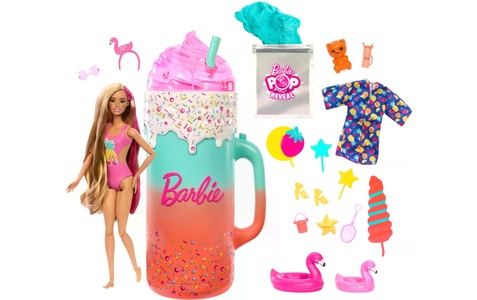 Barbie, Pop! Reveal Fruit Series Giftset - Tropical Smoothie Multicolor, Barbie Pop! Reveal Fruit Series Geschenkset - Tropical Smoothie, Puppe