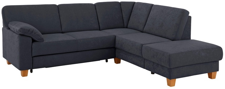 HOME AFFAIRE, Home affaire Ecksofa »Belfort«, mit Federkern, wahlweise mit Bettfunktion und Stauraum, Home affaire Ecksofa »Belfort L-Form« mit Federkern, wahlweise mit Bettfunktion und Stauraum