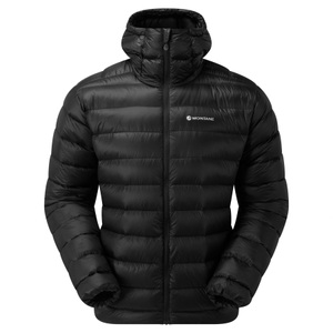 Montane, Montane Alpine 850 Lite Hoodie, Daunenjacke, Herren, schwarz