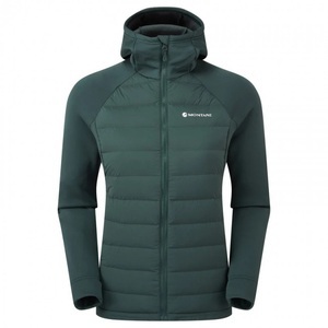 Montane, Montane F Composite Hoodie, Daunenjacke, Damen, dunkelgrün