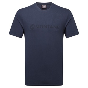 Montane, Montane Mono Logo T-Shirt, Herren, blau
