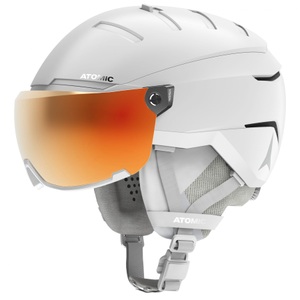 Atomic, Atomic Savor GT Amid Visor HD, Skihelm mit Visier, weiß