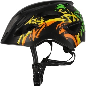 Crazy Safety, Crazy Safety Cool Grafitti, Fahrradhelm, Junior, schwarz/blau