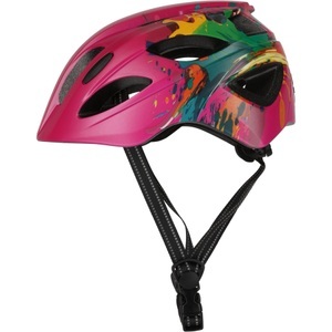 Crazy Safety, Crazy Safety Cool Splash, Fahrradhelm, Junior, Pink