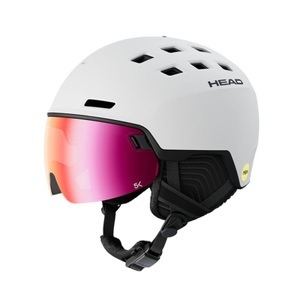 Head, Head Radar 5K MIPS, Skihelm mit Visier, weiß