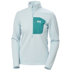 Helly Hansen, Helly Hansen Versalite 1/2 Zip, Fleecetröje, Damen, blau