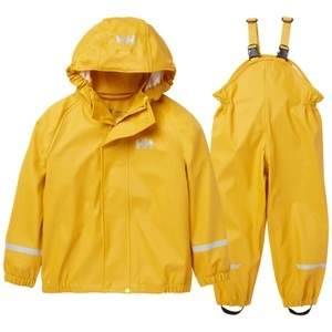 Helly Hansen, Helly Hansen Bergen 2.0 PU, Regenset, Junior, gelb