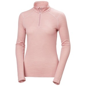 Helly Hansen, Helly Hansen Lifa Merino Midweight 1/2 Zip, Damen, rosa