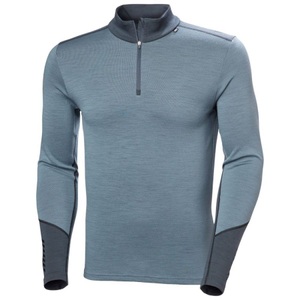 Helly Hansen, Helly Hansen Lifa Merino Midweight 1/2 Zip, Herren, blau