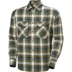 Helly Hansen, Helly Hansen Lokka Flannel LS Shirt, Hemd, Herren, grün/braun