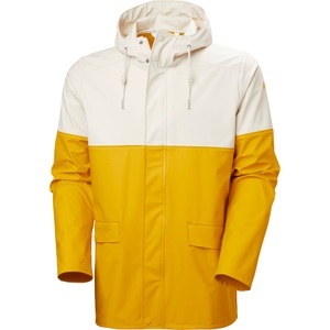Helly Hansen, Helly Hansen Moss Block, Regenmantel, Herren, gelb/weiß