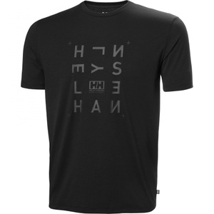 Helly Hansen, Helly Hansen Skog Graphic T-Shirt, Herren, schwarz