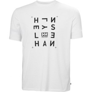Helly Hansen, Helly Hansen Skog Graphic T-Shirt, Herren, weiß
