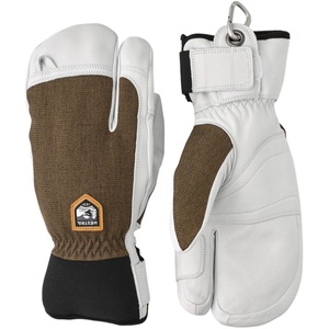 Hestra, Hestra Army Leather Patrol 3-Finger Handschuhe oliv 2021 8 Lederhandschuhe