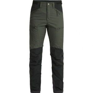 Lundhags, Lundhags Makke High Waist Curved Pants W Short, Wanderhose, Damen, Grün/Schwarz
