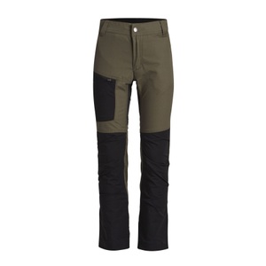 Lundhags, Lundhags Fulu Stretch Hybrid Pant JR, Wanderhosen, grün/schwarz