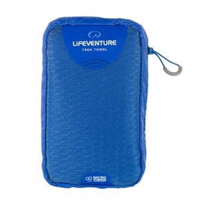 Lifeventure, Lifeventure MicroFiber Trek Towel, Handtuch, Unisex, Blau