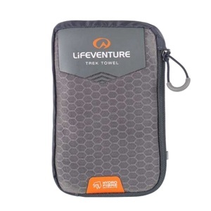 Lifeventure, Lifeventure HydroFiber Trek Handtuch, Unisex, Grau