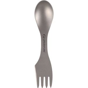 Lifeventure, Lifeventure Superlight Titanium Spork, Spork, Unisex, Titaniumfarben
