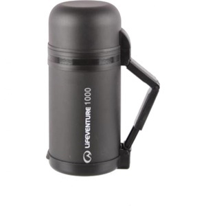 Lifeventure, Lifeventure TiV Widemouth Vakuumflasche 1000, Unisex, Schwarz