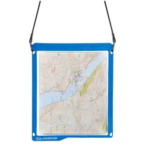 Lifeventure, Lifeventure Wasserdichte Kartenhülle, blau