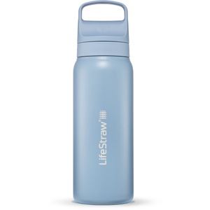 LifeStraw, LifeStraw Go 2.0 Stainless Steel Water Filter Bottle, Blau
