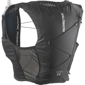 Salomon, Salomon ACTIVE SKIN 4, Laufweste, Damen, schwarz/silber