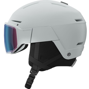 Salomon, Salomon Osmo Pro Sigma Photo, Skihelm mit Visier, hellblau