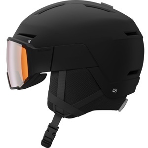 Salomon, Salomon Osmo, Skihelm mit Visier, schwarz