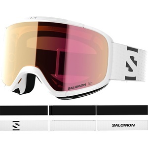 Salomon, Salomon Lumi, Skibrille, Junior, weiß