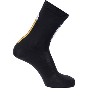 Salomon, Salomon Pulse Race Flag Crew, Laufsocken, schwarz