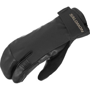 Salomon, Salomon QST Paw GTX U, 3-Finger-Handschuhe, schwarz