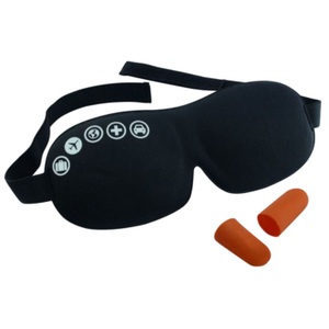Travel Safe, TravelSafe Schlafmaske mit Ohrstöpseln, vorgeformt, schwarz