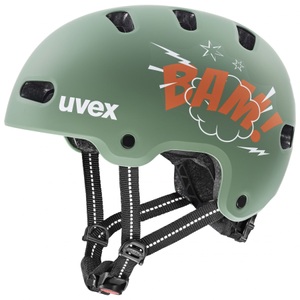Uvex, Uvex Kid 4 Style, Fahrradhelm, Junior, grün/orange